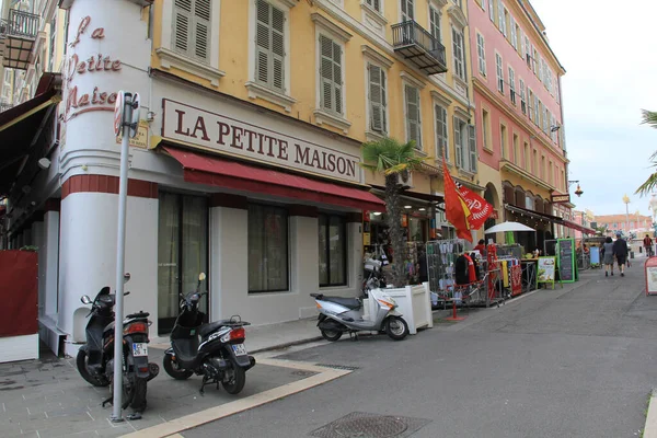 Den Vackra Staden Nice Södra Frankrike Den Maj 2014 — Stockfoto