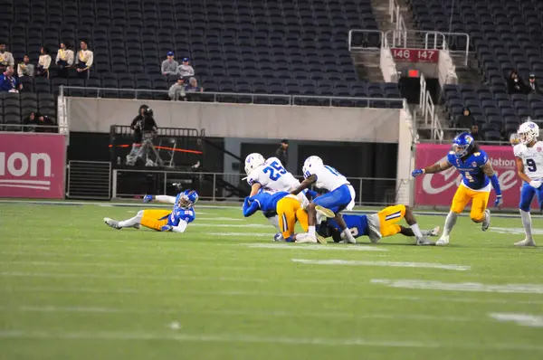 Georgia State Affronta San Jose State Durante Cure Bowl Camping — Foto Stock