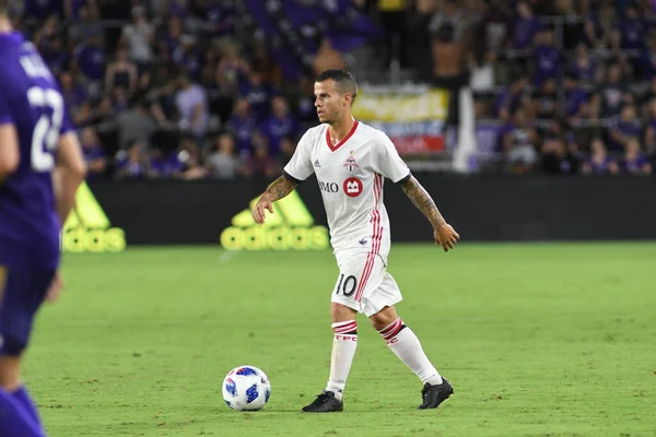 Orlando City 14 Temmuz 2018 'de Florida Exploria Stadyumu' nda Toronto FC 'ye ev sahipliği yaptı. Fotoğraf: Marty Jean-Louis