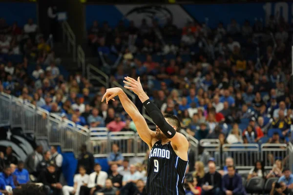 Orlando Magic Organiseert Atlanta Hawks Het Amway Center Orlando Florida — Stockfoto