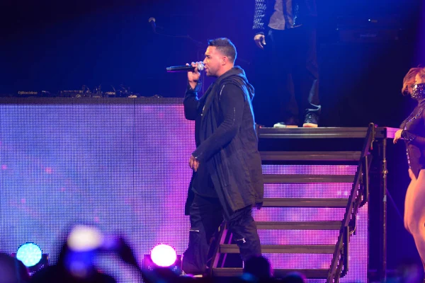 Daddy Yankee Don Omar Concierto Amway Center Orlando Florida Agosto — Foto de Stock