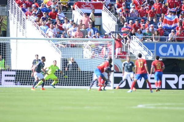 Costa Rica Szembe Paraguay Copa America Centenario Camping World Stadium — Stock Fotó