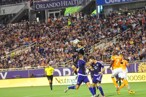 Orlando City Sediou Houston Dynamo Julho 2016 Camping World Stadium — Fotografia de Stock