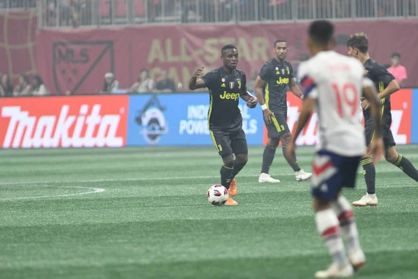 Mls All Star Juventus Mercedez Benz Stadium Atlanta Georgia Den — Stockfoto