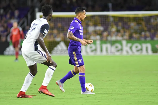 Orlando City Empfängt September 2018 Philadelphia Union Exploria Stadium Orlando — Stockfoto