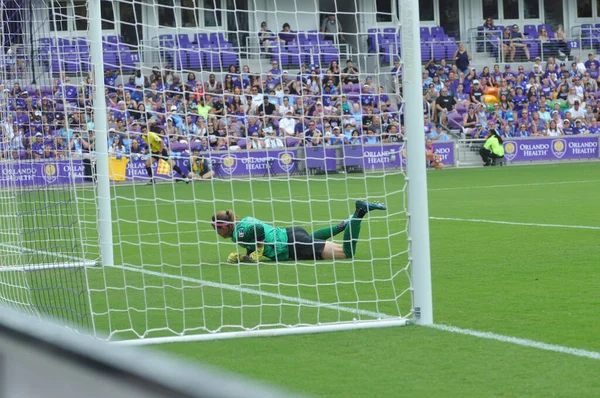 Orlando Pride Otthont Washington Spirit Orlando City Stadium Április 2017 — Stock Fotó