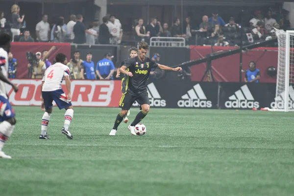 1 Ağustos 2018 tarihinde Atlanta 'daki Mercedez Benz Stadyumu' nda tüm yıldızlar Juventus 'a karşı..
