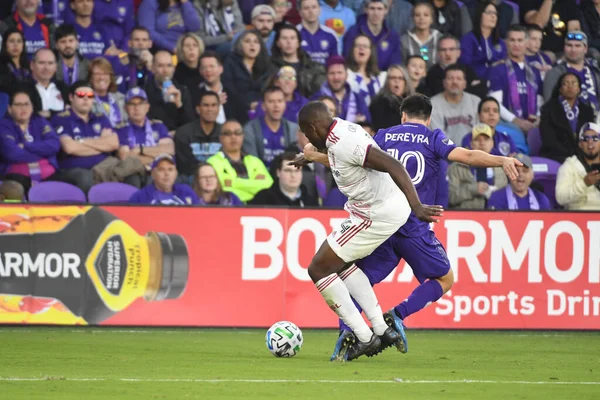 Orlando City Host Real Salt Lake Exploria Stadium Saturday February — Stock Photo, Image