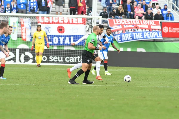 Rangers Corinthians Florida Cup Spectrum Stadium January 2018 Orlando Φλόριντα — Φωτογραφία Αρχείου