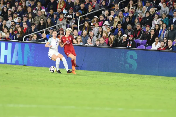 ABD, 7 Mart 2018 tarihinde Orlando City Stadyumu 'ndaki SheBelives Kupası' nda İngiltere ile karşı karşıya geldi..  