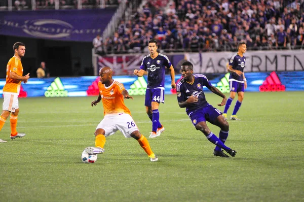 Orlando City Sediou Houston Dynamo Julho 2016 Camping World Stadium — Fotografia de Stock