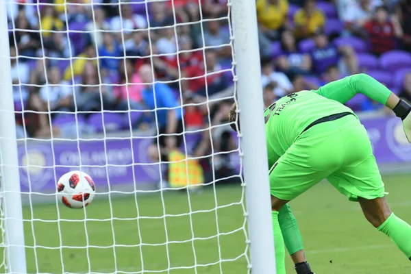 Flamengo Eintracht Frankfurt Orlando City Stadium Sábado Janeiro 2019 — Fotografia de Stock