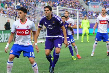 Orlando City, 24 Ağustos 2016 'da Orlando Florida' daki Kamp Dünyası Stadyumunda Toronto FC 'ye ev sahipliği yaptı..
