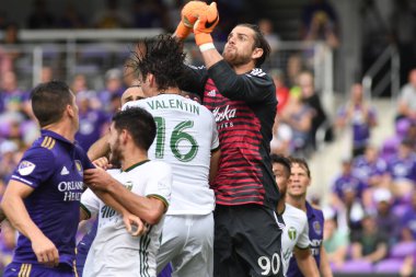 Orlando City 8 Nisan 2018 'de Orlando Florida' daki Exploria Stadyumu 'nda Portland Timbers' a ev sahipliği yaptı.. 