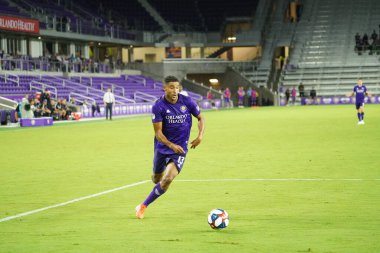 Orlando City SC, 19 Haziran 2019 Çarşamba günü Orlando 'daki Exploria Stadyumu' nda düzenlenen ABD Açık Kupası sırasında New England Devrimi 'ne ev sahipliği yaptı.