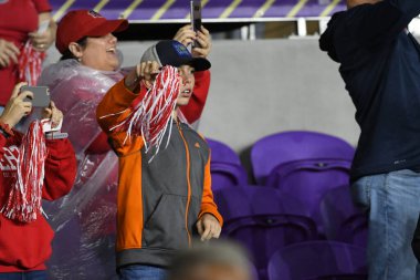 Orlando Florida Exploria Stadyumu 'ndaki 2019 Tedavi Kupası 21 Aralık 2019 Georgia Southern Eagles' a karşı Liberty Flames.