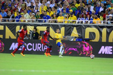 Brezilya, 8 Haziran 2016 tarihinde Orlando Florida 'daki Copa America Centenario' da Haiti ile karşılaştı..