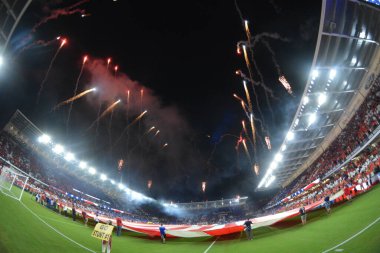 Dünya Kupası eleme maçı Orlando City Stadyumu 'nda. ABD Panama 'ya karşı 6 Ekim 2017' de Orlando, Florida 'da. 