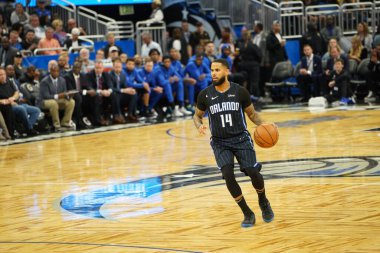 Orlando Magic 11 Aralık 2019 Çarşamba günü Orlando Forida 'daki Amway Center' da Los Angeles Lakers 'a ev sahipliği yaptı..  