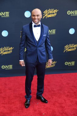 24 Mart 2018 Cumartesi günü Las Vegas 'taki Orleans Resort' ta düzenlenen 33. Yıldız Ödülleri Kırmızı Halı sırasında ünlüler.