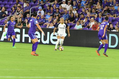 Orlando Pride, 23 Mayıs 2018 'de Orlando Florida' daki Exploria Stadyumu 'nda Kuzey Carolina Cesareti' ne ev sahipliği yapmaktadır..  