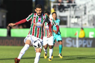 Fluminense, Florida Kupası 'nda 15 Ocak 2018' de Orlando Florida 'da oynanan Spektrum Stadyumu' nda Barcelona SC 'ye karşı..  