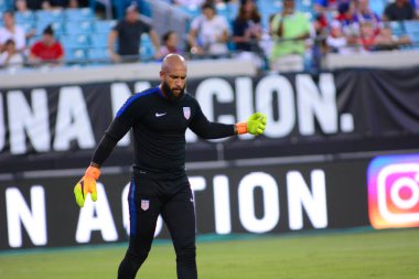 ABD Futbol Takımı 6 Eylül 2016 'da Jacksonville Florida EverBank Field' da Trinidad & Tobago 'ya ev sahipliği yaptı..