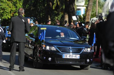 Cannes Şehri, 15 Mayıs 2014 'te Cannes' da düzenlenen 67. Cannes Film Festivali sırasında.