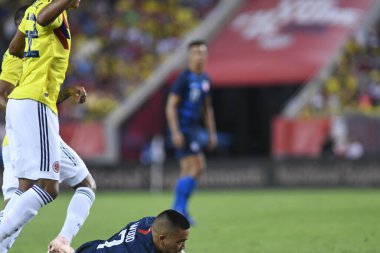 ABD Kolombiya 'ya karşı Raymond James Stadyumu' nda 11 Ekim 2018 'de.  