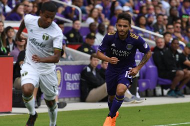 Orlando City 8 Nisan 2018 'de Orlando Florida' daki Exploria Stadyumu 'nda Portland Timbers' a ev sahipliği yaptı.. 