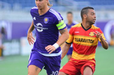 Orlando City SC, 29 Haziran 2016 'da Orlando Florida' daki Kamp Dünyası Stadyumu 'nda Fort Lauderdale Strikers' a ev sahipliği yaptı..