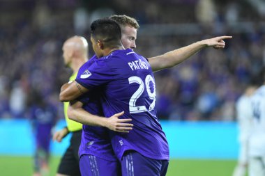 Orlando City 20 Şubat 2019 Çarşamba günü Orlando Fl 'daki Orlando City Stadyumu' nda New England 'a ev sahipliği yaptı.