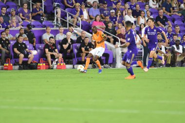 Orlando City SC, 22 Eylül 2018 'de Florida Exploria Stadyumu' nda Houston Dynamo 'yu ağırladı..