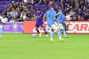 Orlando City 26 Temmuz 2018 'de Florida Exploria Stadyumu' nda NYC FC 'ye ev sahipliği yaptı. Fotoğraf: Marty Jean-Louis