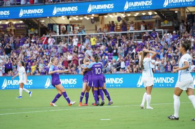 Orlando Pride 20 Temmuz 2019 tarihinde Florida Exploria Stadyumu 'nda Sky Blue FC' ye ev sahipliği yaptı.. 