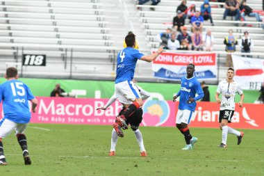 13 Ocak 2018 'de Orlando Florida' daki Spektrum Stadyumu 'nda düzenlenen Florida Kupası' nda Korucular Corinthianlara karşı..