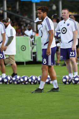 30 Temmuz 2019 'da Orlando Florida' da Disney 'in Vahşi Spor Dünyası' nda MLS All-Star Yetenek Yarışması.