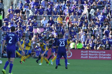 Orlando City 29 Nisan 2017 'de Orlando, Florida' daki Orlando City Stadyumu 'nda Colorado Rapids' e ev sahipliği yaptı.) 
