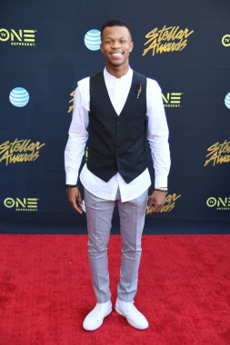 24 Mart 2018 Cumartesi günü Las Vegas 'taki Orleans Resort' ta düzenlenen 33. Yıldız Ödülleri Kırmızı Halı sırasında ünlüler.