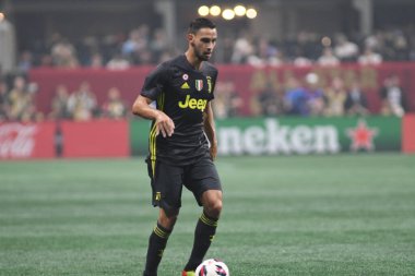 1 Ağustos 2018 tarihinde Atlanta 'daki Mercedez Benz Stadyumu' nda tüm yıldızlar Juventus 'a karşı..  