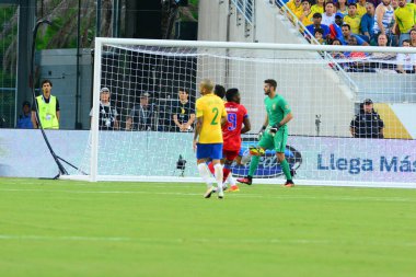 Brezilya, 8 Haziran 2016 tarihinde Orlando Florida 'daki Copa America Centenario' da Haiti ile karşılaştı..