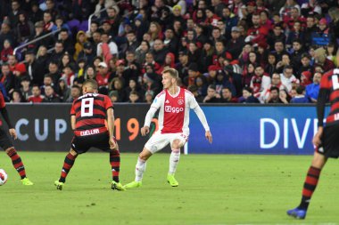 Ajax, Flemengo 'ya karşı Orlando City Stadyumu' nda 10 Ocak 2019.