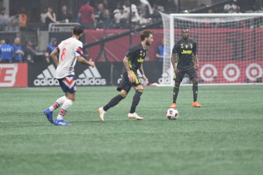 1 Ağustos 2018 tarihinde Atlanta 'daki Mercedez Benz Stadyumu' nda tüm yıldızlar Juventus 'a karşı..  