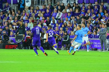 Orlando City, 5 Mart 2017 'de Orlando City Stadyumu' nda NYC FC 'ye ev sahipliği yaptı..  
