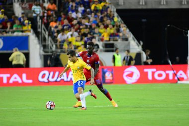 Brezilya, 8 Haziran 2016 tarihinde Orlando Florida 'daki Copa America Centenario' da Haiti ile karşılaştı..