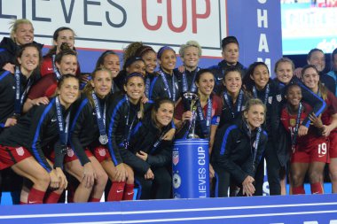 ABD, 7 Mart 2018 tarihinde Orlando City Stadyumu 'ndaki SheBelives Kupası' nda İngiltere ile karşı karşıya geldi..  