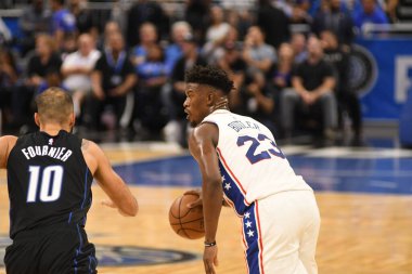 Orlando Magic, Philadelphia 76ers 'ı 14 Kasım 2018' de Orlando Florida 'daki Amway Center' da ağırlıyor..