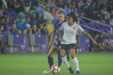 Orlando Pride 12 Ağustos 2017 'de Orlando City Stadyumu' nda New Jersey Sky Blue FC 'ye ev sahipliği yapmaktadır..  