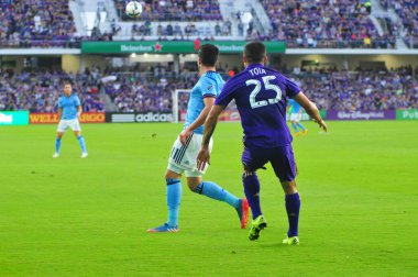 Orlando City, 5 Mart 2017 'de Orlando City Stadyumu' nda NYC FC 'ye ev sahipliği yaptı..