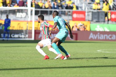 Fluminense, Florida Kupası 'nda 15 Ocak 2018' de Orlando Florida 'da oynanan Spektrum Stadyumu' nda Barcelona SC 'ye karşı..  